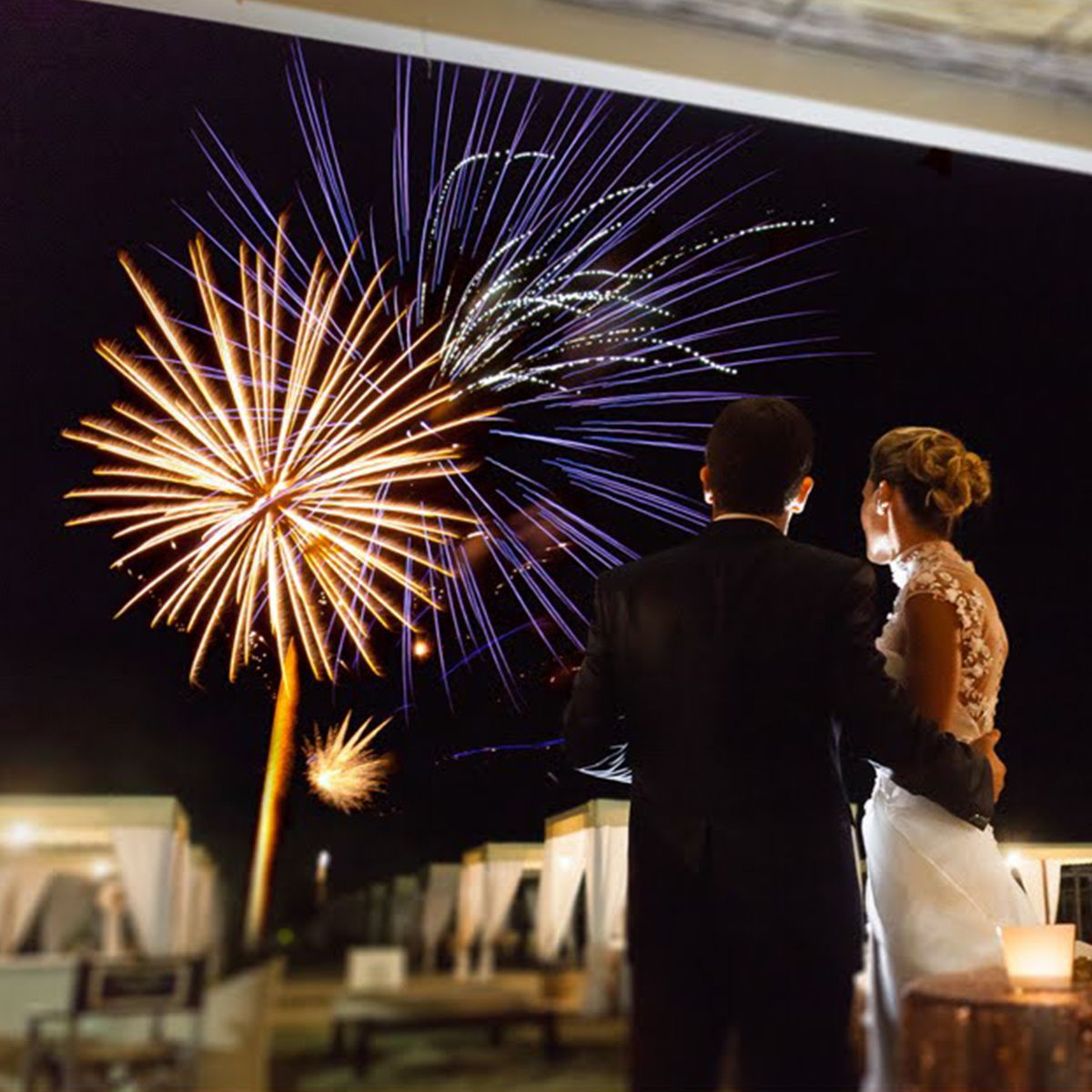Un finale pirotecnico: celebrate le vostre nozze con i fuochi d'artificio!