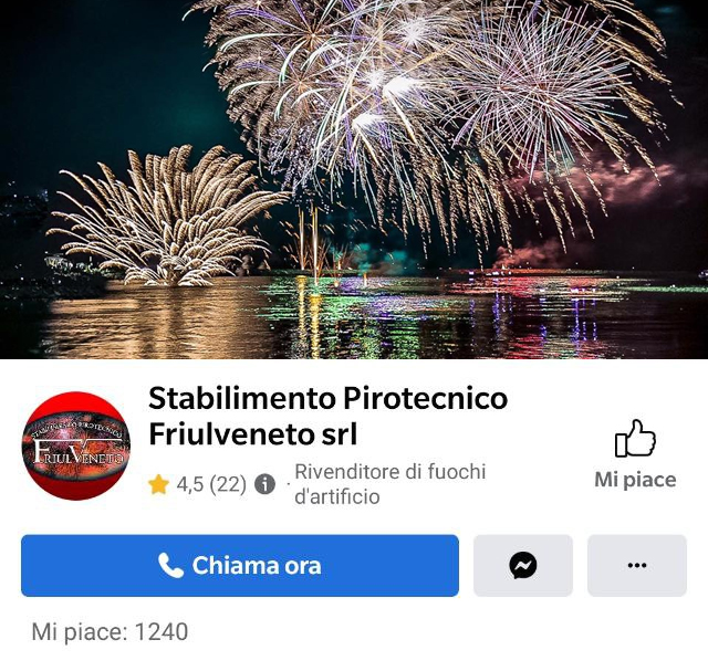 Stabilimento Pirotecnico Friulveneto - Facebook